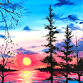 Paint Nite: Dawn of New Beginnings