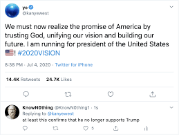 Kanye West Is Running For President Neoliberal