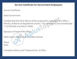 Sample application letter for leaving certificate. Service Certificate Service Certificate Format For Employees And Teachers A Plus Topper