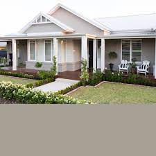 These Paint Colors Colour Finishes Our Forever Home Our Hampton Style Forever Home Hamptons House Exterior House Paint Exterior Facade House