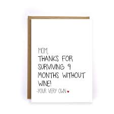 Sending a thank you quote is great way to acknowledge that you appreciate what someone has done for you. Funny Thank You Mom Wine Card Unique Mother S Day Card Mom Birthday Funny Mothers Day Ca Mom Birthday Quotes Mom Quotes Birthday Quotes For Mom From Daughter