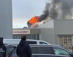 It was established through a controversial merger of the two competing newspapers nordlandsposten and nordlands framtid. Avisa Nordland Fire On The Roof Of A Building On Stormyra