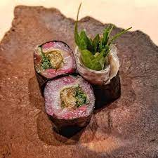 A Specially Prepared Saba Roll With Shiso And Ginger Foodiefriday Sushi Mackerel Maki Omakase Japanese Food Fish Foo Food Blog Food Pictures Food