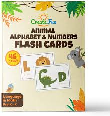 Flashcards by topic, flashcards by set. Amazon Com Animal 123 And Abc Flash Cards For Babies Toddlers Pre K And Kindergarten Children Complete Alphabet In Uppercase And Lowercase With Numbers For Toddler Learning 46 Extra Thick Flashcards