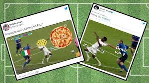 Easily add text to images or memes. Uefa Euro 2020 Auf Chiellinis Foul Hat Das Internet Gewartet 22 Memes Watson