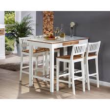 Bartisch Paula 70x115 Weiss Danisches Bettenlager Hochtisch Kuche Hochtisch Bartisch