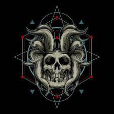 Demon Skull And Sacred Geometry Anatomic Anatomy Art Png And Vector With Transparent Background For Free Download In 2021 Skull Illustration Sacred Geometry Watercolor Flower Illustration