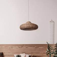 The combination of custom sizing, fine fabrics, delicate and precise pleating and a plethora of trim combinations result in a truly bespoke product. Ferm Living Braided Rattan Lamp Connox
