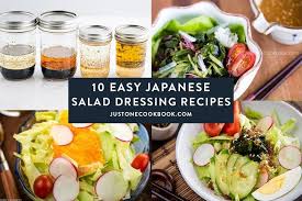 10 Easy Japanese Salad Dressings Just One Cookbook In 2020 Japanese Salad Dressing Japanese Salad Recipes