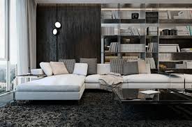 Acheter un canapé design pas cher : Appartement De Luxe Avec Touche Industrielle A Kiev