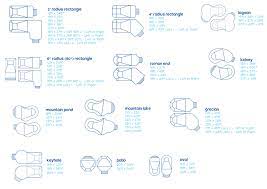The wedge is a unique design. Inground Pool Shapes Gallery Generation Pools