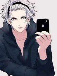 Often, it is because of their appearance or probably something in their attitude. Hoodie Anime Boy With White Hair And Blue Eyes The Best Undercut Ponytail