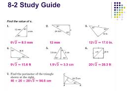 In unit circle trigonometry , a right triangle is in standard. Geometry Trig Review Worksheet Promotiontablecovers