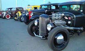 Vintage Rumblers Car Club V S Ford Hot Rod Kustom Kulture Hot Rods