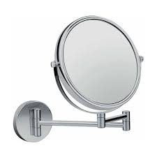 Tribeca antiqued glass square wall mirror 40 x 40. Hansgrohe 73561000 Logis Wall Mounted Make Up Build Com