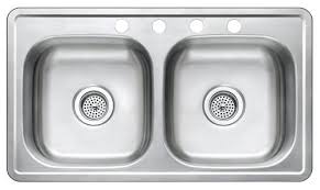 stainless steel kitchen sink 33 x 19 x