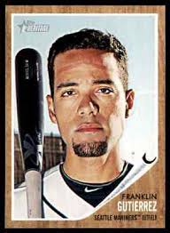 2011 Topps Heritage Franklin Gutierrez #222 Seattle Mariners