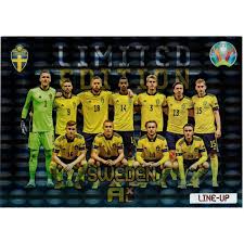 Live standings table, live score, fixtures, and groups. Xxl Adrenalyn Euro 2021 Kick Off Line Up Sweden Xxl Limited Edition Large Card