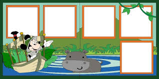 A Fun Disney S Jungle Cruise Themed Scrapbook Layout By The Artist At Build A Book Scrapboo Disney Scrapbooking Layouts Disney Scrapbook Pages Cruise Scrapbook