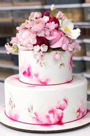 30 Eye Catching Unique Wedding Cakes Birthday Cake For Women Elegant Unique Birthday Cakes Elegant Birthday Cakes