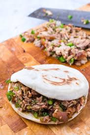 Chinesischer Burger Rou Jia Mo Rezept Lebensmittel Essen Streetfood Rezepte