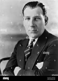SAM WARNER circa 1924 Portrait by C. HEIGHTON MONROE Co-Founder and C.E.O.  of WARNER BROS. PICTURES Stock Photo