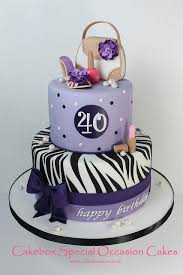 40th Birthday Cake Images For Her Pin By Lana On Cecily S Party 40th Birthday Cake For Women 40th Birthday Cakes Cake Designs Birthday