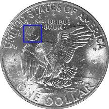 Any marks are on the bcw flip, not the coin. 1972 Eisenhower Dollar Ngc