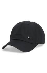 Nike Metal Swoosh Baseball Cap Available At Nordstrom Black Nike Cap Nike Cap Womens Baseball Cap