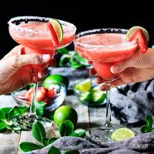 Non Alcoholic Strawberry Margarita Savor The Flavour Recipe Summer Drinks Summer Drinks Nonalcoholic Summer Drinks Alcohol Recipes