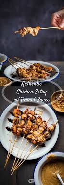 Sate Ayam Bumbu Kacang Satay With Peanut Sauce Learn How To Make Authentic Indonesian Sate Ayam Chicken Satay Ser Chicken Satay Recipe Food Chicken Satay