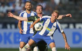 V., commonly known as hertha bsc, and sometimes referred to as hertha berlin, hertha bsc berlin, or simply hertha, is a german professional football club based in the locality of westend of the borough of. Bundesliga Setback For Hertha Berlin In 3 0 Defeat To Wolfsburg The Mainichi