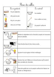 Nous Avons Fait Des Roses Des Sables Le Blog De L Ecole Elementaire Des Remparts De Brezolles Recette Maternelle Recette Illustree Recette