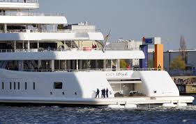 Roman abramovich's new 460ft solaris worth £430million is captured for the first time in all its glorycredit: Chelsea Owner Roman Abramovich S 1bn Super Yacht Eclipse Includes Missile Defence System And Needs 40m A Year Upkeep