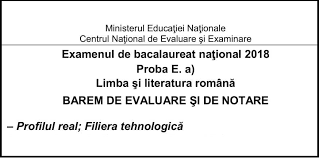 Subiectele la limba română la bac 2018 au fost afișate pe antena3.ro și pe edu.ro. Barem Subiecte Bac 2018 RomanÄƒ Profil Real Rezolvarea Modelelor De Subiecte La Bacalaureat