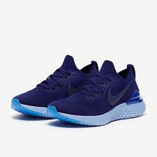 Not into vibrant 90's vibes? Nike Epic React Flyknit 2 Blue Void Blue Void Indigo Force Black Mens Shoes Bq8928 400 Pro Direct Running