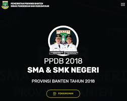 Konten site ditulis dengan format markdown di lokasi src. Pengumuman Hasil Akhir Ppdb Sma Dan Smk Provinsi Banten Tahun 2018 Dinas Pendidikan Dan Kebudayaan Provinsi Banten