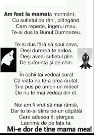 Versurile melodiei „multumesc, iubita mama, interpretata de delia. Dor De Mama Posts Facebook