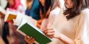 Silent book club