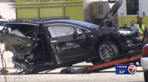 Tesla Model X Splits In Half After Blindsided By Nissan Gt R Tesla Driver Walks Away Unscathed
