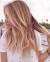 Platinum Rose Gold Blonde Hair