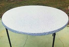 Round tablecloth wipeable kitchen elastic edge waterproof protector solid party. Home Furniture Diy Patio Table Cloth Round Elastic Edge Fitted Vinyl Table Cover Mosaic 36 To 48 In Kisetsu System Co Jp