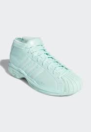 A shiny patent leather upper and a classic shell toe are a nod to classic adidas basketball style. Adidas Performance Pro Model 2g Shoes Sneaker Low Turquoise Turkis Zalando De