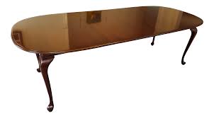 Eastern standard time for assistance. Late 20th Century Ethan Allen Georgian Court Queen Anne Dining Table Chairish