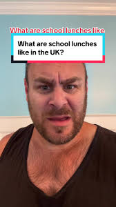 What are school lunches like in the UK? #uk #school #lunch #schoollunc...