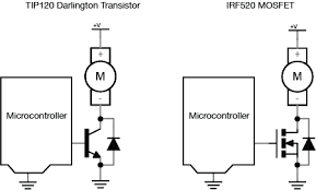 Transistors Relays And Controlling High Current Loads