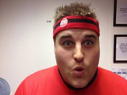 Here is the full picture line-up of everybody involved in our sport relief  bike ride tomorrow. The roll call is in order: Eddie Ray, Adam Shakesheave,  Jon Haynes, Adam Millard, Shaun Rashid,