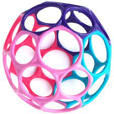 Oball Classic Ball In The Color Purple Pink Turquoise