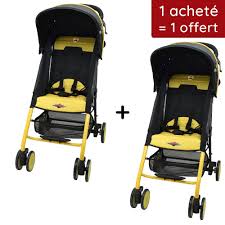Poussette Ultra Legere Et Compacte 1 1 Offert Jaune Poussette Enfant Bebe
