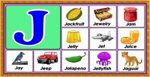 The letter j is the fourth least used of the alphabet but still has some great words like joy and jubilee. Learn Vocabulary Words That Start With J